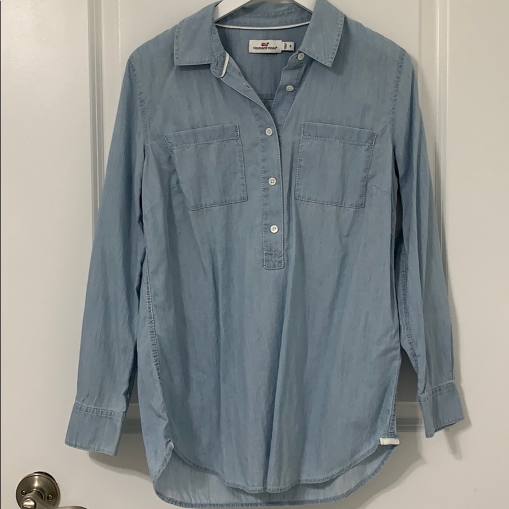 vineyard vines popover shirt